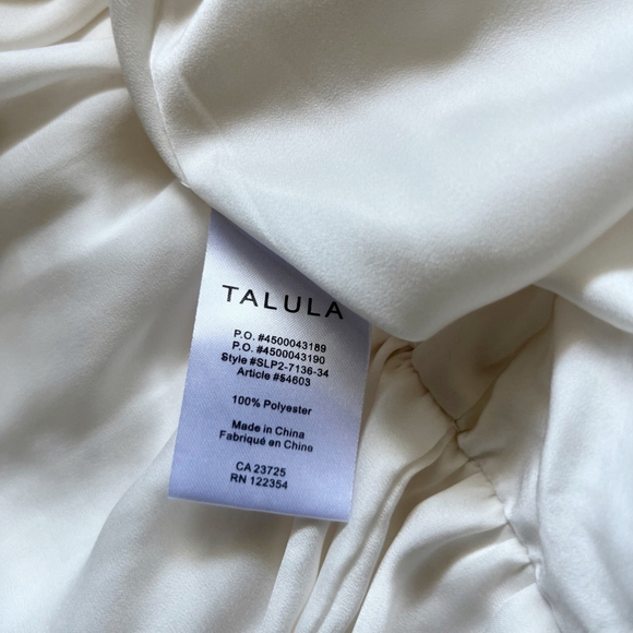 TALULA Aritzia Small White High Low Skirt Fairy Whimsy Ballet Coquette - Picture 10 of 10